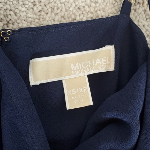 NWOT Michael Kors navy blue jumpsuit - Picture 6 of 7